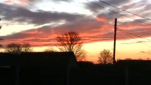 Nice morning red sky! - 20th March 2012