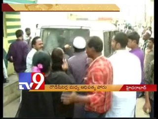 Gangwar in Hyderabad Old City