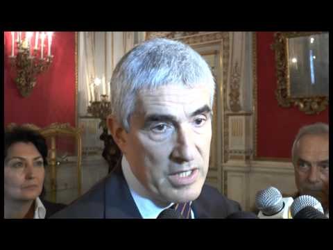 Napoli - Casini e Violante alla presentazione del libro di Vietti -2- (09.11.13)