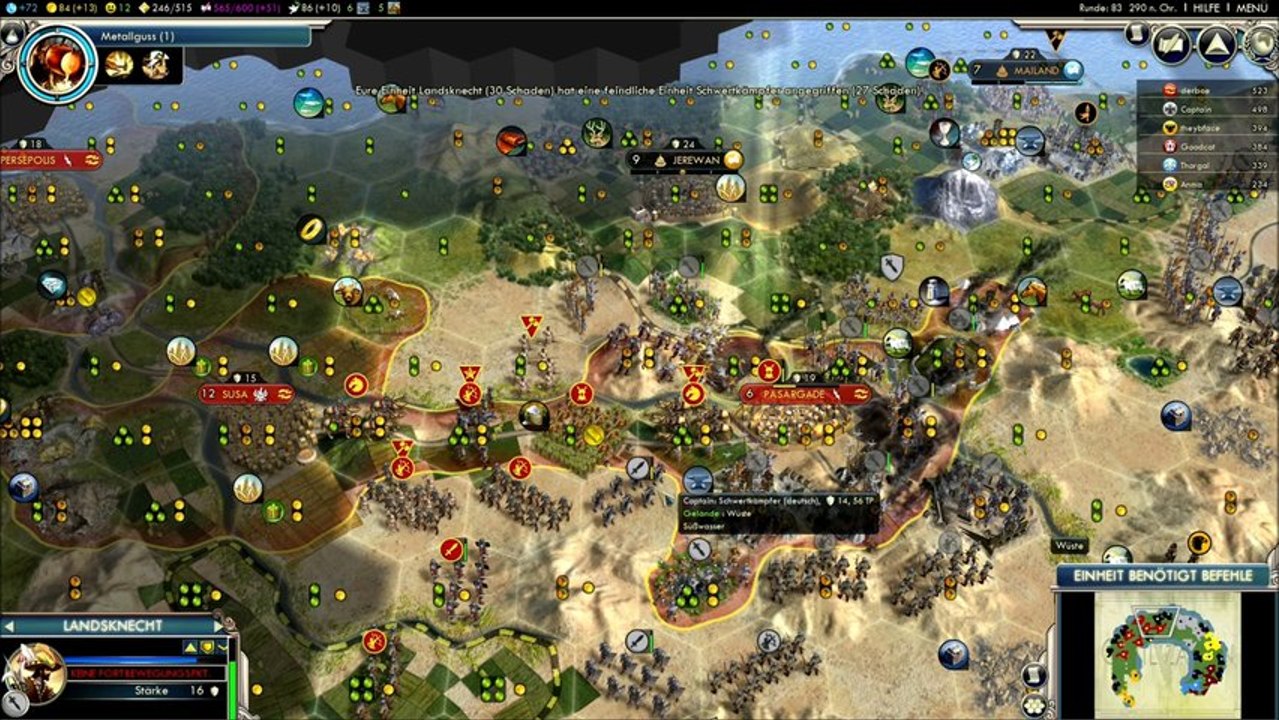 Civ 5 PBEM 67 Deutschland Runde 83