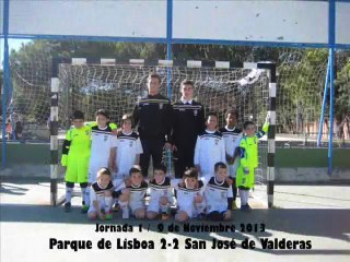 Jornada1 - Parque de Lisboa 2000 Benjamín B  vs San José de Valderas - 2013/14