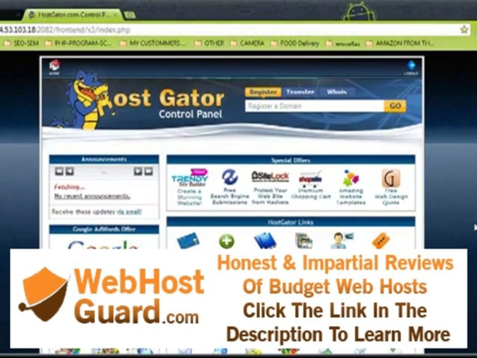 how to edit php.ini on hostgator
