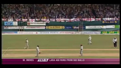 Golden Memories of Cricket Brian Lara 400 Runs