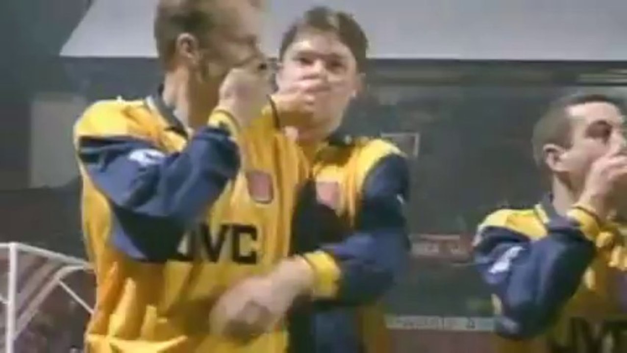 Dennis Bergkamp top 10 gols Arsenal