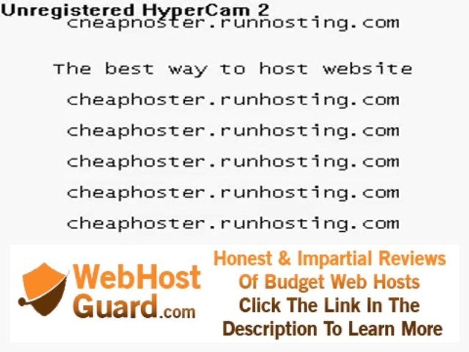 Cheap Hosting plan