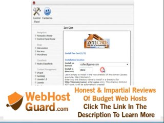 How to install Zen Cart on Hostgator web hosting - Coupon Code # SaveBigHostgator1 #