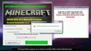 New Unlimited Minecraft Gift Code Generator 2013 Download! Real no Fake