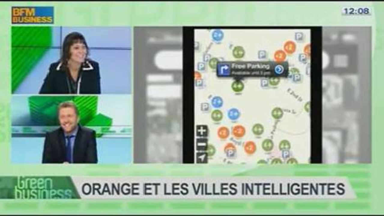 Orange et les villes intelligentes: Arnaud Gossement et Nathalie Leboucher, dans Green Business - 10/11 1/4