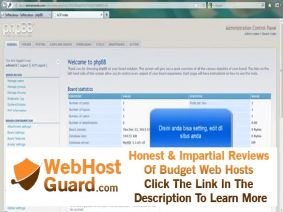 Cara Install Forum phpBB dengan Softaculous di cPanel Hosting By cheapbesthost.com