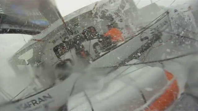 Jour 4 - Safran (IMOCA) - Transat Jacques Vabre 2013
