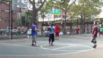 ‘Roatti The White Tiger’ Surprisingly Scores Three Pointers During Brooklyn Street Ball Game