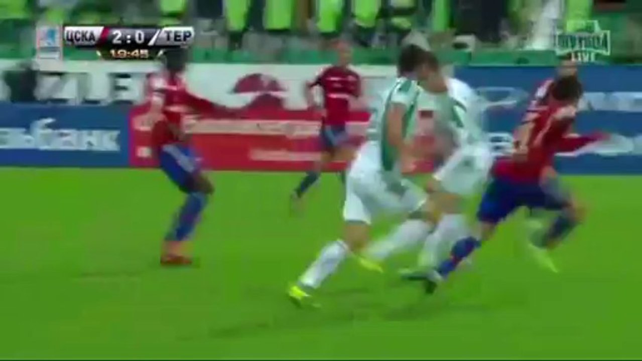 16 тур ЧР ЦСКА - Терек Обзор голов