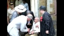 British Royals visit war veterans on Remembrance Sunday