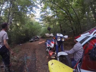 Balade moto off-road avec baignade du 600 XLM