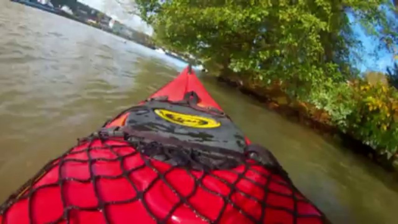 Test vidéo de la caméra LDLC Touch C1 en kayak (montage) - vidéo 1