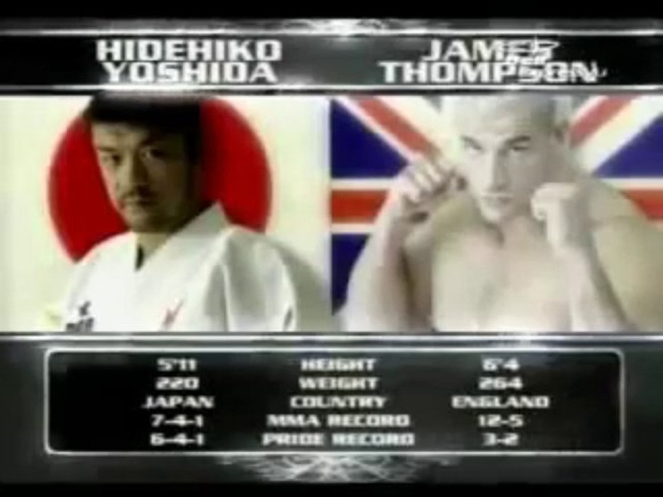James Thompson vs Hidehiko Yoshida