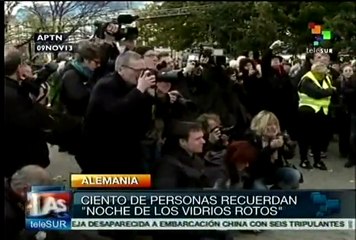 Recuerdan a las víctimas judías del nazismo en la Alemania