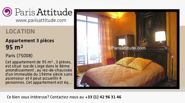 Appartement 2 Chambres à louer - St-Lazare, Paris - Ref. 857