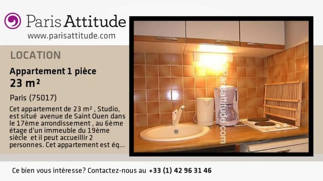 Appartement Studio à louer - Guy Moquet, Paris - Ref. 6255