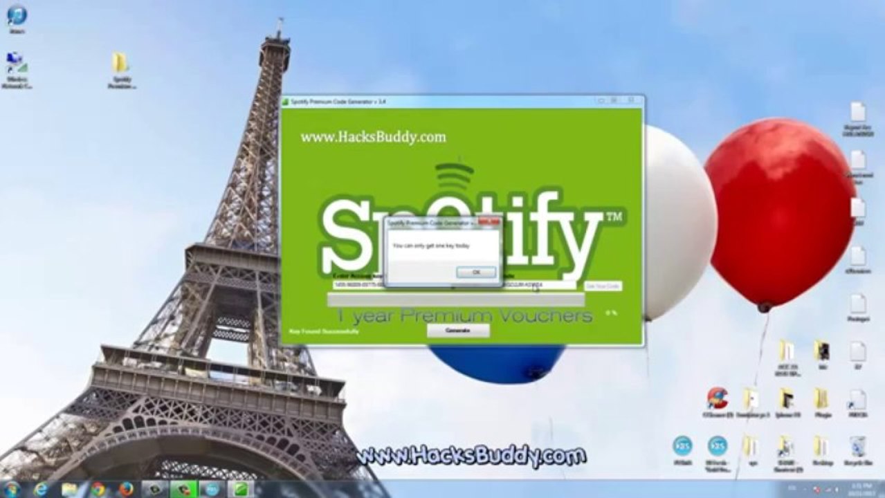 spotify premium code generator November 2013