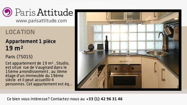 Appartement Studio à louer - Porte de Versailles, Paris - Ref. 8337