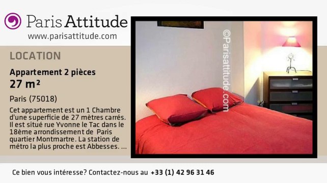 Appartement 1 Chambre à louer - Sacré Cœur, Paris - Ref. 2978