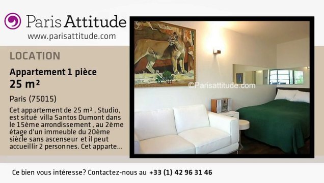Appartement Studio à louer - Plaisance/Pernety, Paris - Ref. 6174