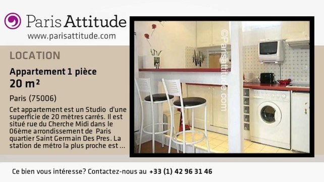 Appartement Studio à louer - St Placide, Paris - Ref. 3072
