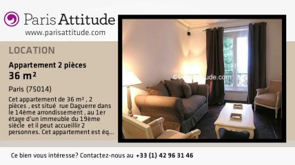 Appartement 1 Chambre à louer - Montparnasse, Paris - Ref. 6890