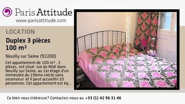 Duplex 2 Chambres à louer - Neuilly sur Seine, Neuilly sur Seine - Ref. 4381
