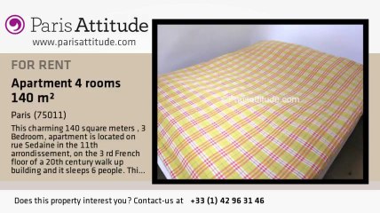 3 Bedroom Apartment for rent - Bastille, Paris - Ref. 419