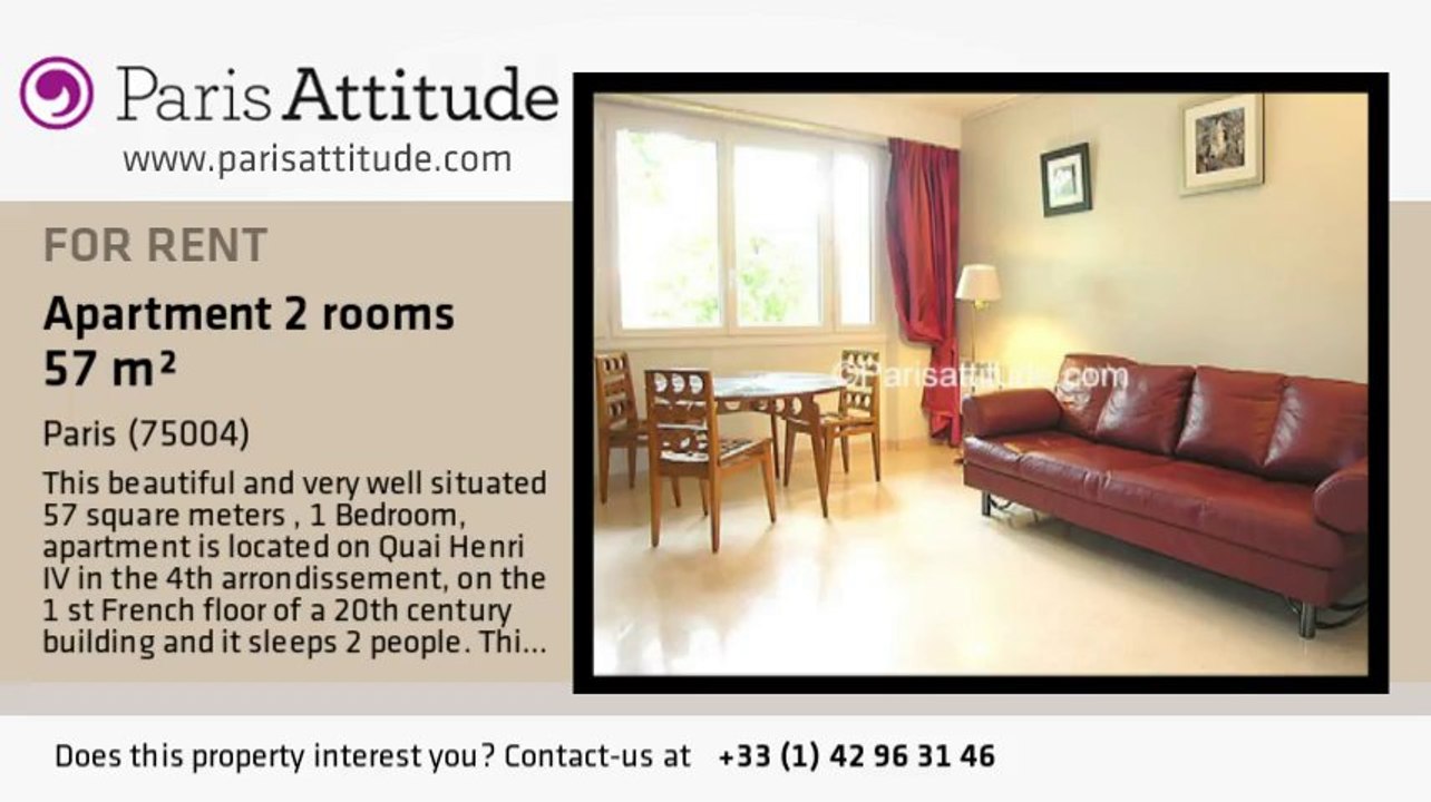 1 Bedroom Apartment for rent - Bastille, Paris - Ref. 6537