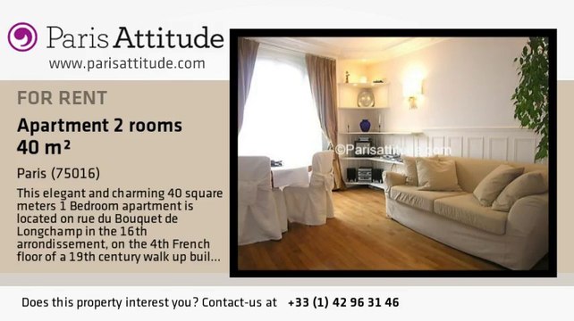1 Bedroom Apartment for rent - Trocadéro, Paris - Ref. 3070