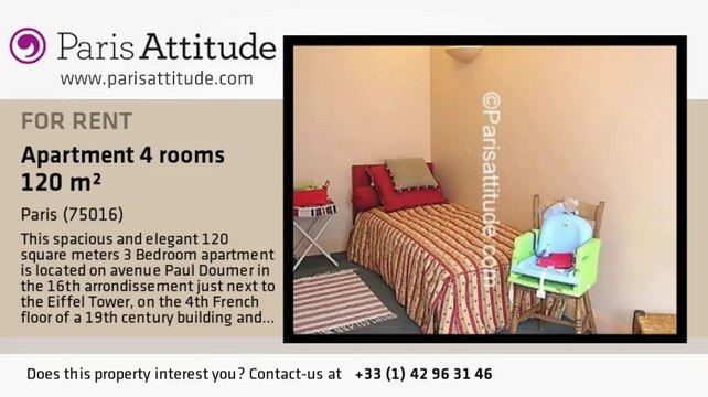 3 Bedroom Apartment for rent - Trocadéro, Paris - Ref. 3357