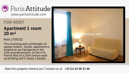 Studio Apartment for rent - Plaisance/Pernety, Paris - Ref. 6754