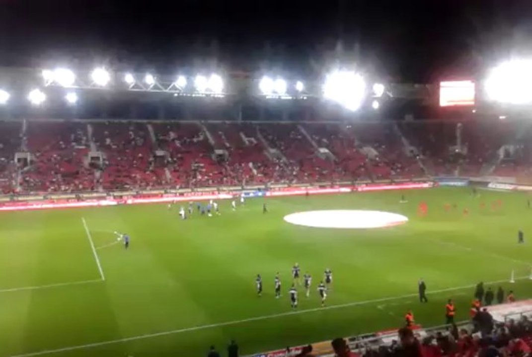 Ολυμπιακός-ΠΑΟΚ, ζέσταμα 10.11