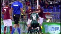 Roma 1-1 Sassuolo il gol di Berardi a tempo scaduto HD
