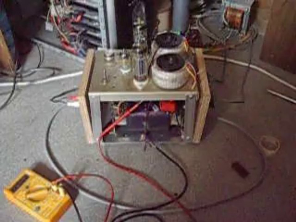 Ampli Proto Stéréo PL504-12AX7S - 7W sous  8 Ohms a 1 Khz