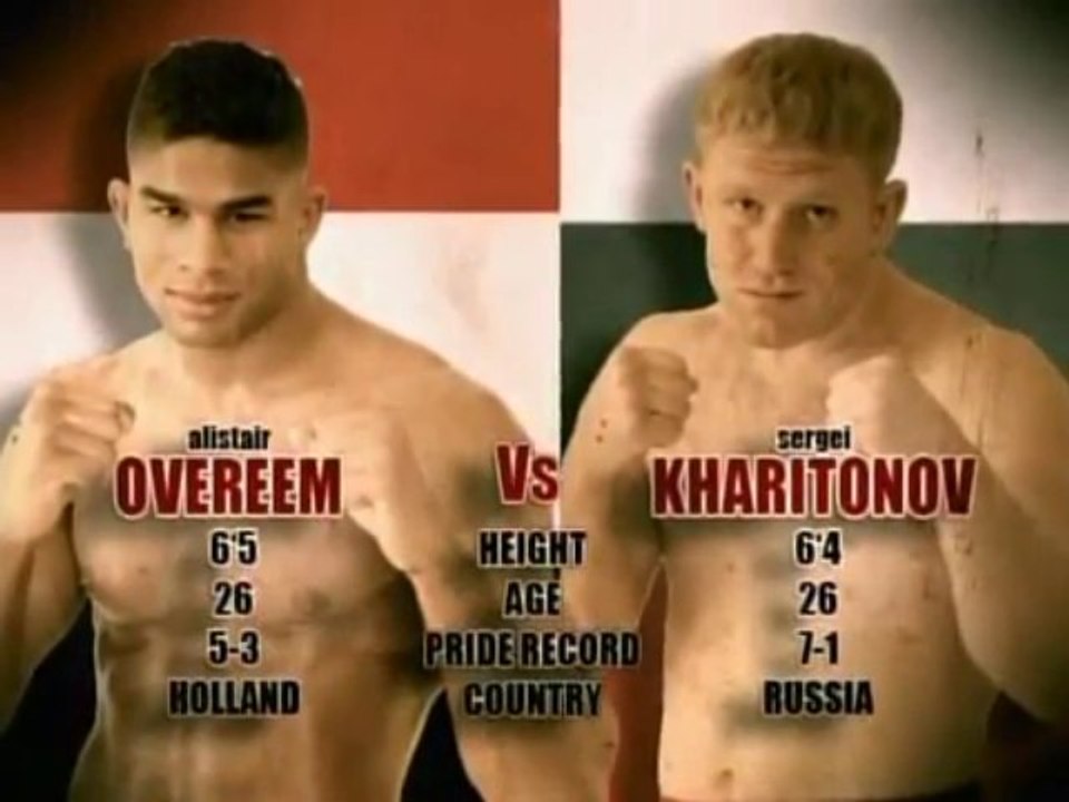 Sergei Kharitonov vs Alistair Overeem