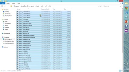 OpenCV 2.4.6 Configuration