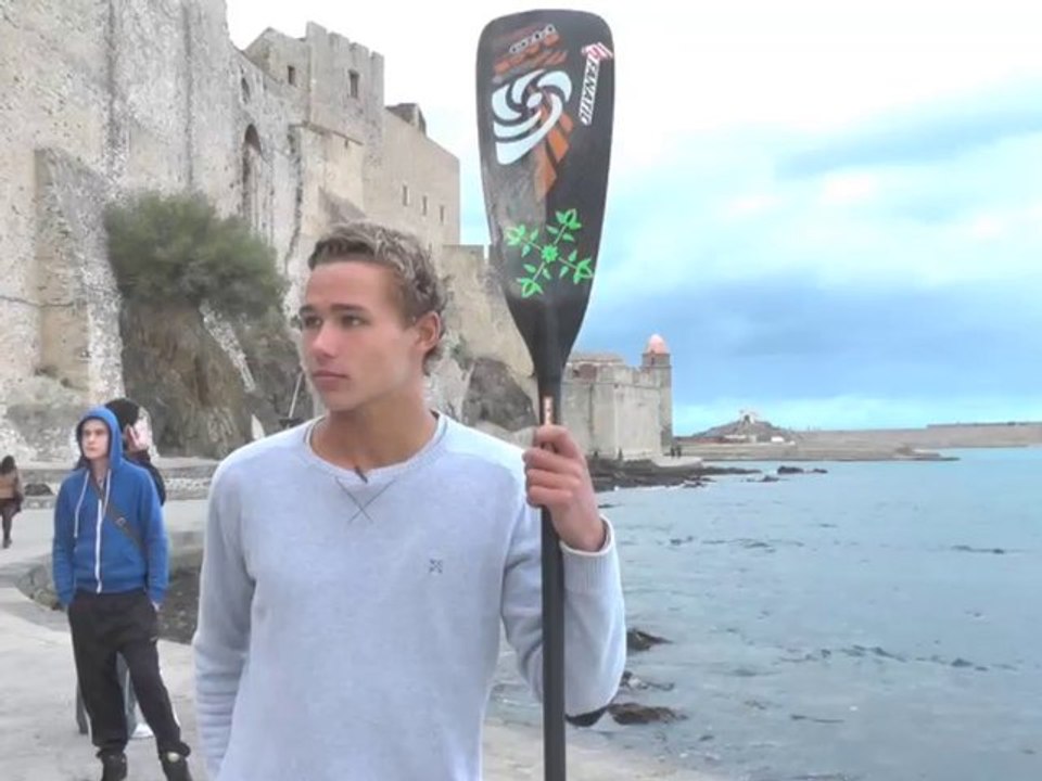 ITW Arthur Arutkin Champion de France Espoir et Vice champion de France Open SUP Beach Race 2013