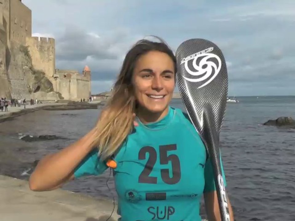 ITW Olivia Piana, Vice championne de France SUP Beach race 2013