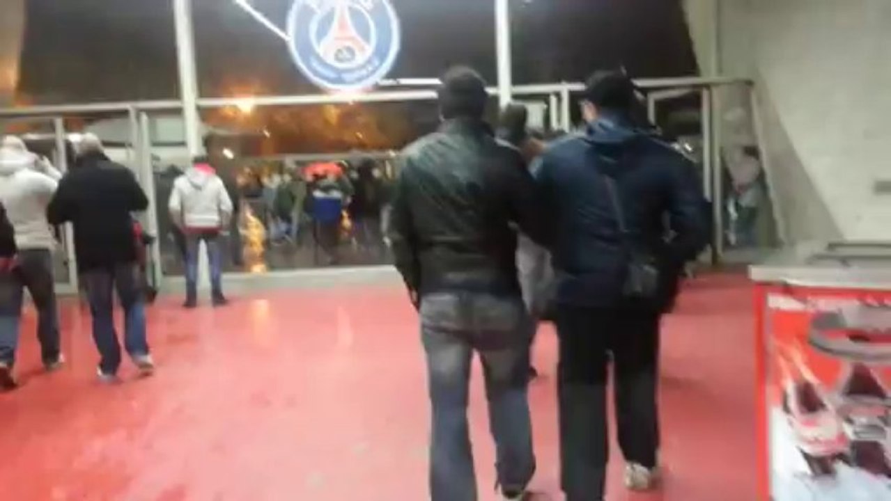 Ma sortir du parc des princes une fin de match contre Bastia.