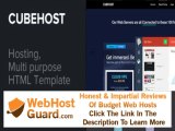 Preview CubeHost - Multipurpose Responsive Hosting Theme Site Templates - Technology Template Downlo