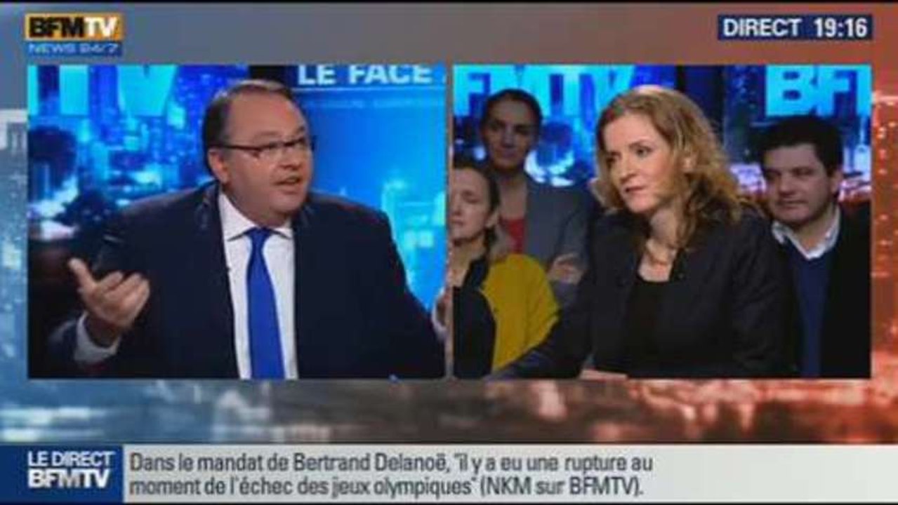 BFM Politique: Nathalie Kosciusko-Morizet face à Patrick Mennucci - 10/11