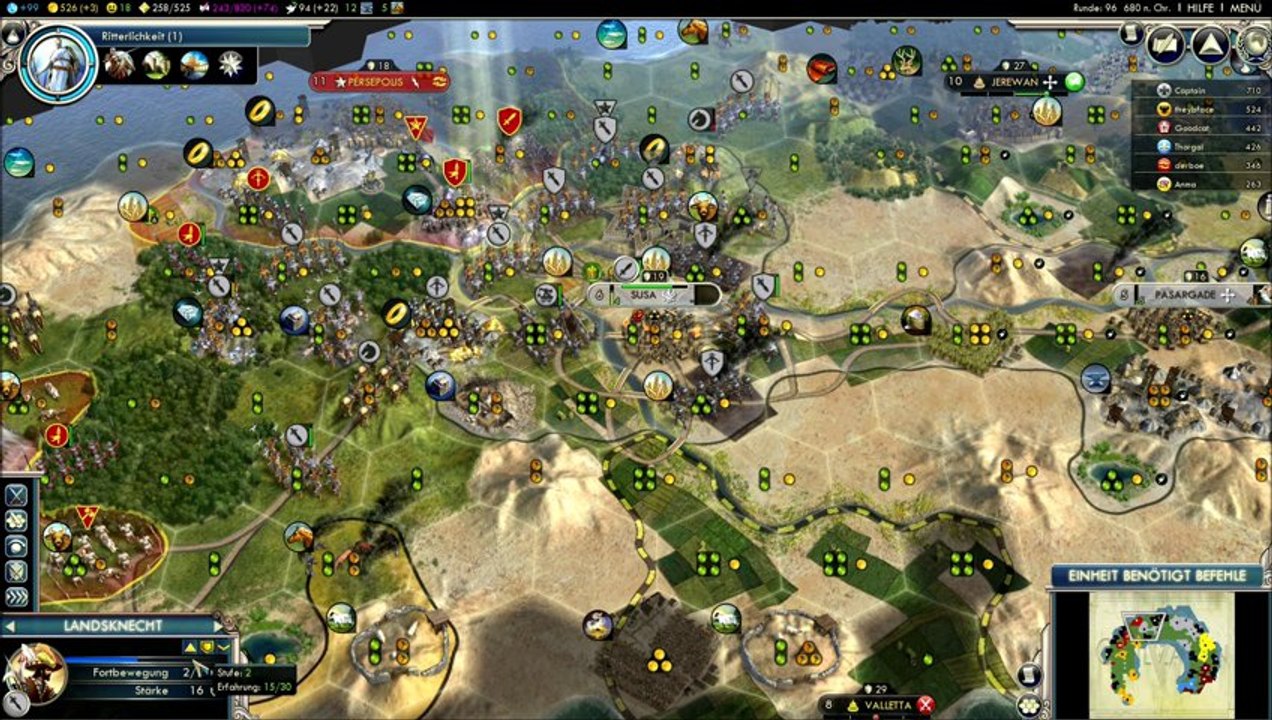 Civ 5 PBEM 67 Deutschland Runde 96