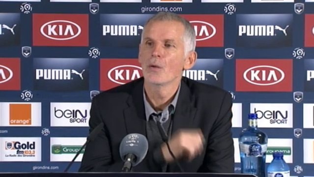 Conférence de presse après Bordeaux-Nantes