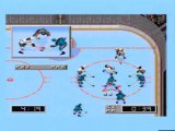 Megadrive - NHL 96 - Game 1 - San Jose Sharks vs Los Angeles Kings