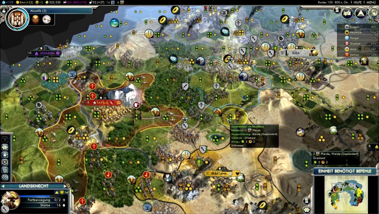 Civ 5 PBEM 67 Deutschland Runde 100