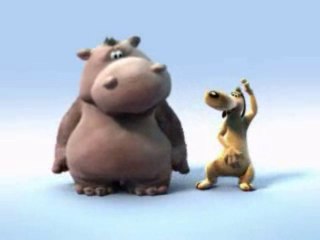 Hipopotomo e Cachorrinho